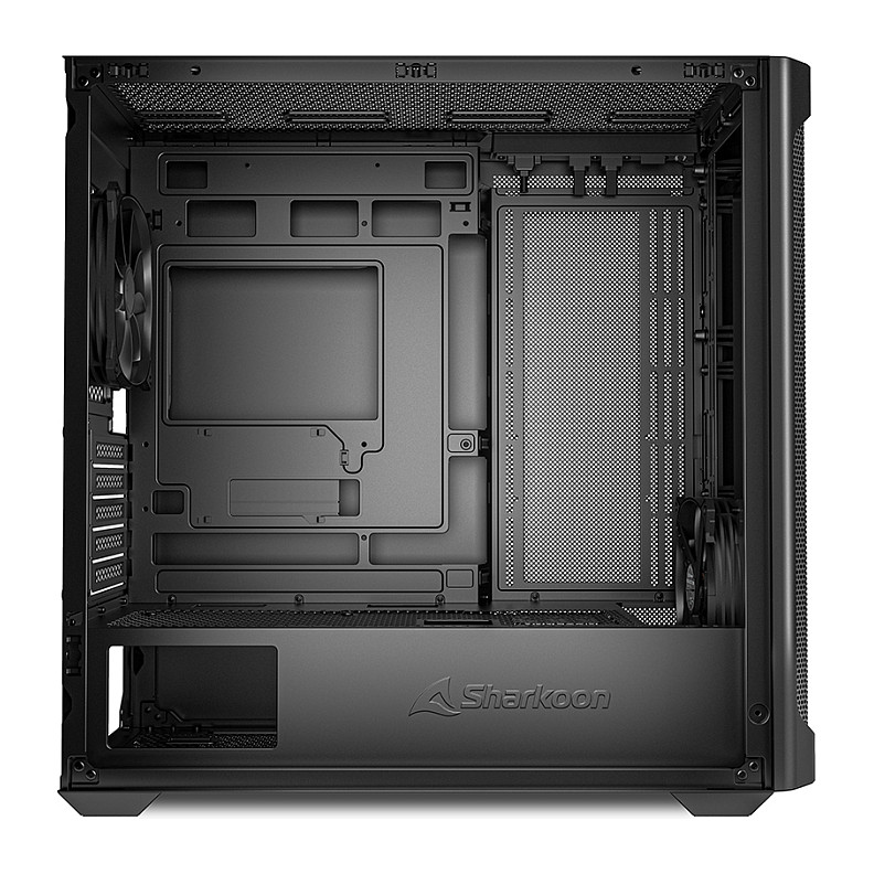 Kasë Sharkoon MK4 RGB Micro-ATX 1xMetal - Zezë - 5