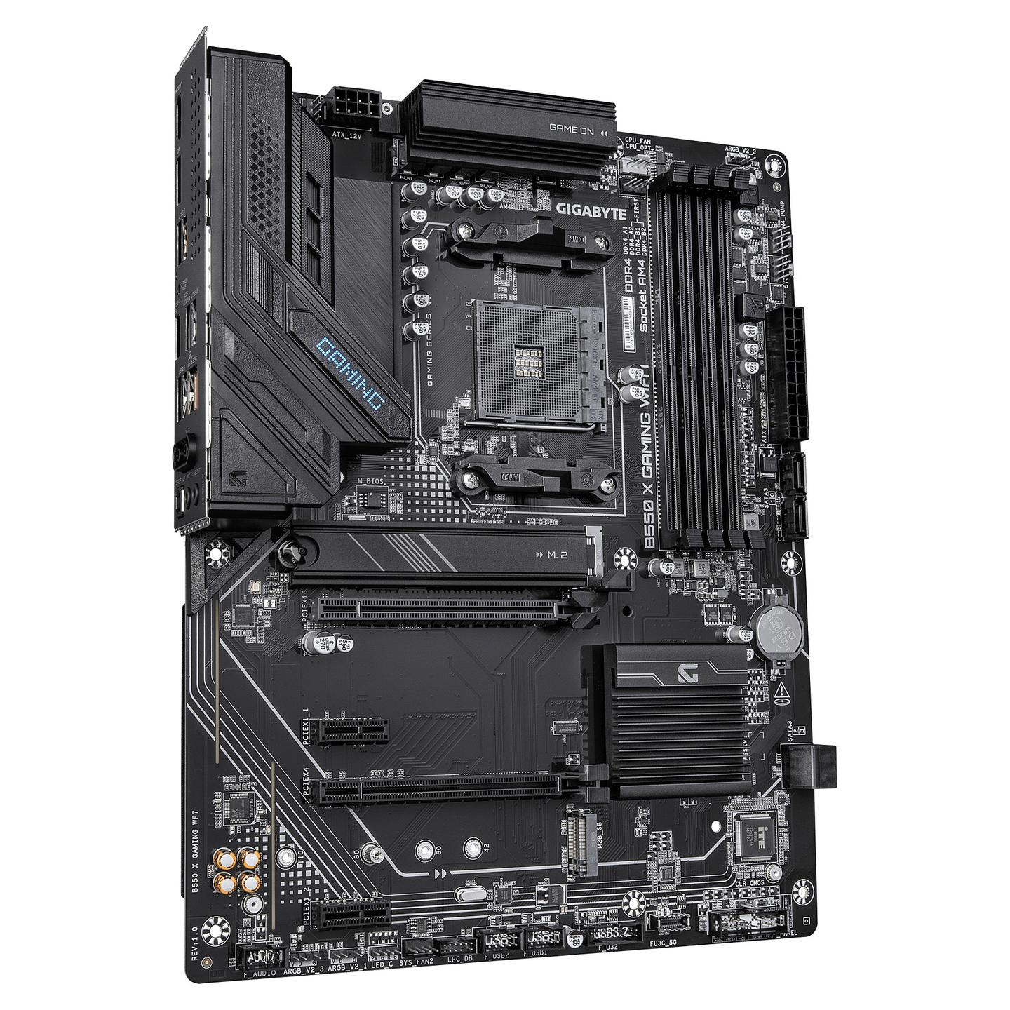 Pllakë Amë Gigabyte B550 X GAMING WIFI7 / AMD AM4 / DDR4 / ATX / Wi-Fi 7 / 2.5GbE LAN - 3