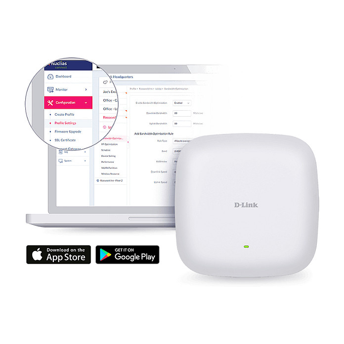 Access Point D‑Link DAP‑X2850 / AX3600 / Wi‑Fi 6 / Dual‑Band / PoE - 5