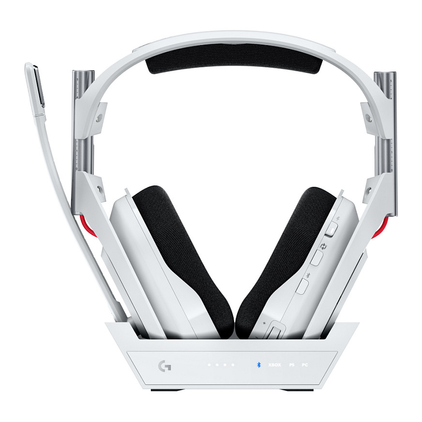 Kufje Gaming Logitech A50 Lightspeed / Wireless / Base Station / EMEA28‑9 - Bardhë - 2