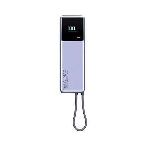 Powerbank Xiaomi BHR9361GL / 10.000mAh / 165W / 1x USB-C / USB-C Integrated Cable / 120W / 45W - Vjollcë