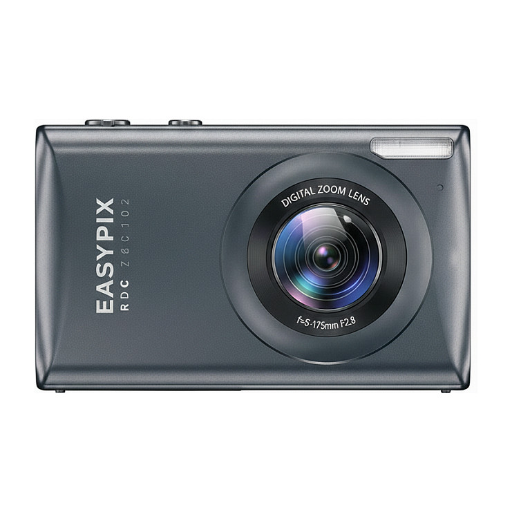 Kamerë digjitale Easypix V48 Pocket / 8MP / 64MP Interpolated / 4K / 18x Digital Zoom / 2.8" LCD / USB-C - Antracit - 1