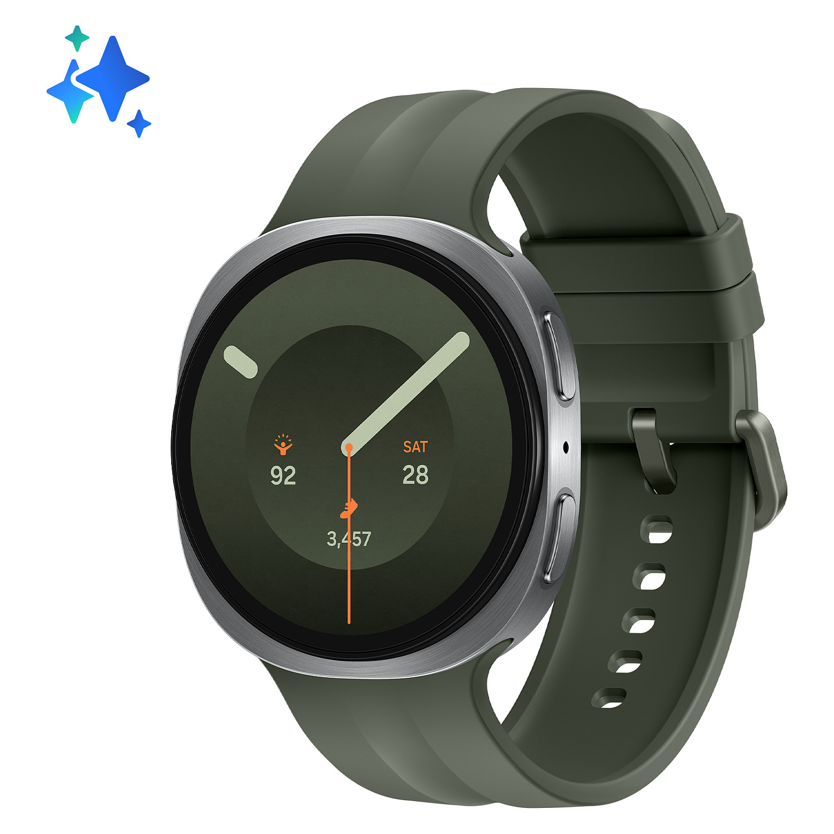Orë e mençur Samsung Galaxy Watch9 L355 44mm LTE – Argjend