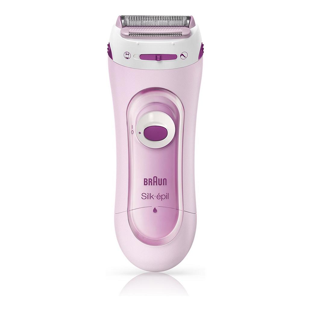 Makinë Depilimi Braun Silk-épil 5 LS5100, Rroje Elektrike për Trup, Wet & Dry, Me Bateri AA – Rozë - 1