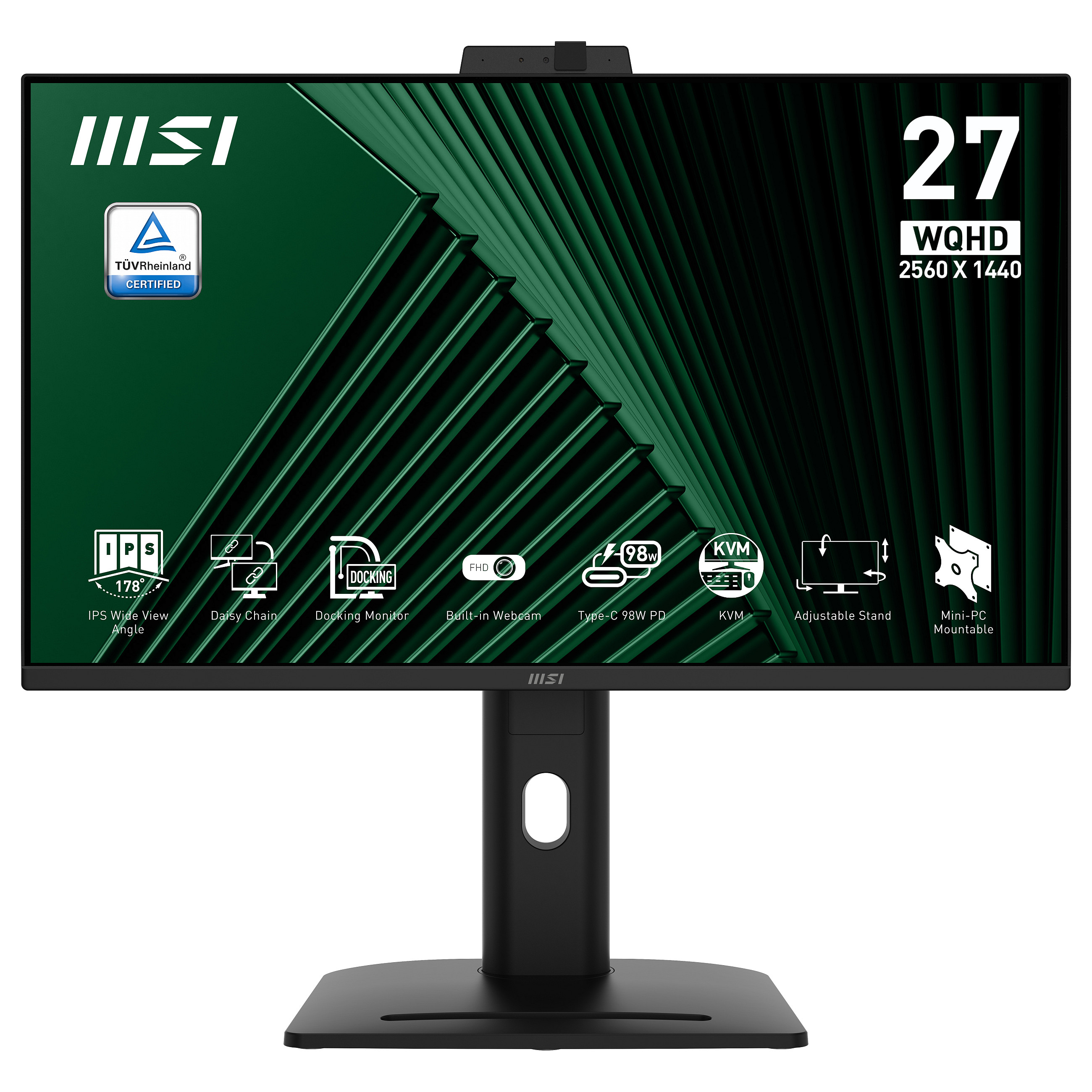 Monitor MSI PRO MP275QPDGDE / 27" / 2560x1440 / 100Hz / 4ms / IPS / i zi - 1