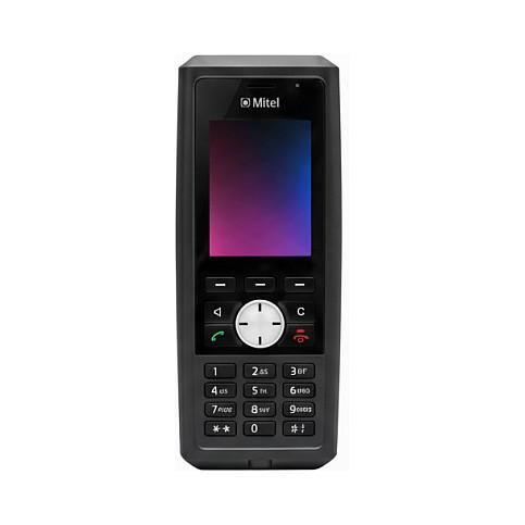 Telefon VoIP Mitel 732d DECT, Ekran IPS me Ngjyra 2.4", Bluetooth, USB-C, IP65, Alarm Emergjence - Zezë - 2