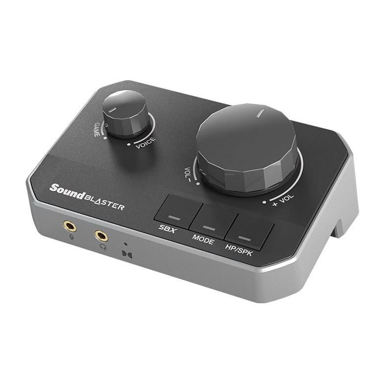 Kartë e Zërimit Creative Sound Blaster G8, 32-bit, USB, SNR 130 dB - Zezë - 2