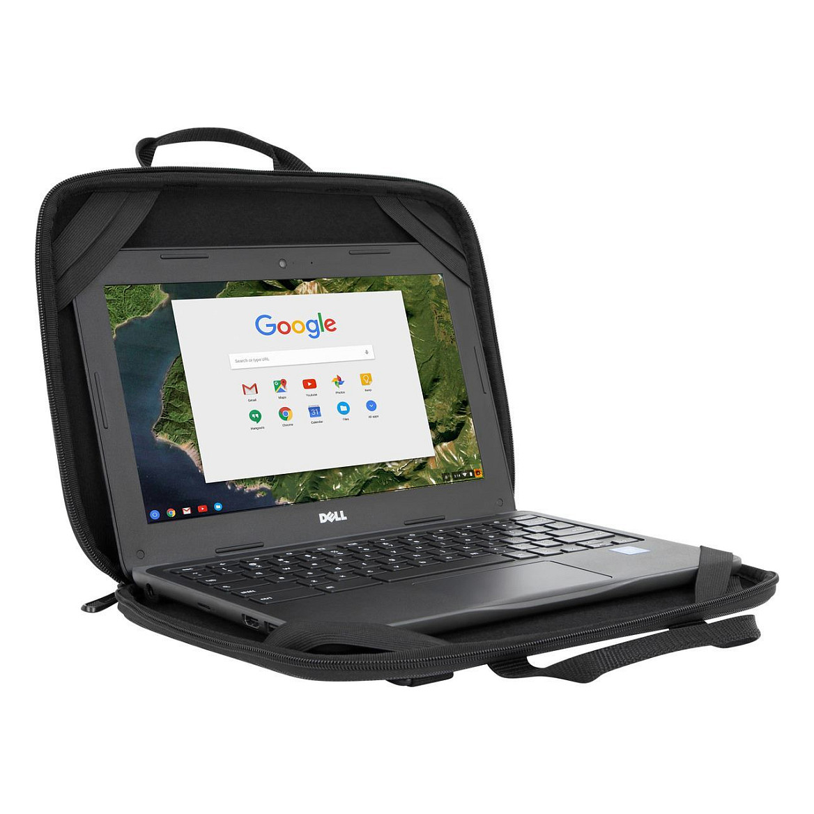 Çantë për Laptop Targus Work-in Essentials TED006GL / Briefcase / 11.6" / Polyurethane / Soft Lining / Elastic Straps / Front Pocket / Detachable Shoulder Strap - Zezë/Gri - 4