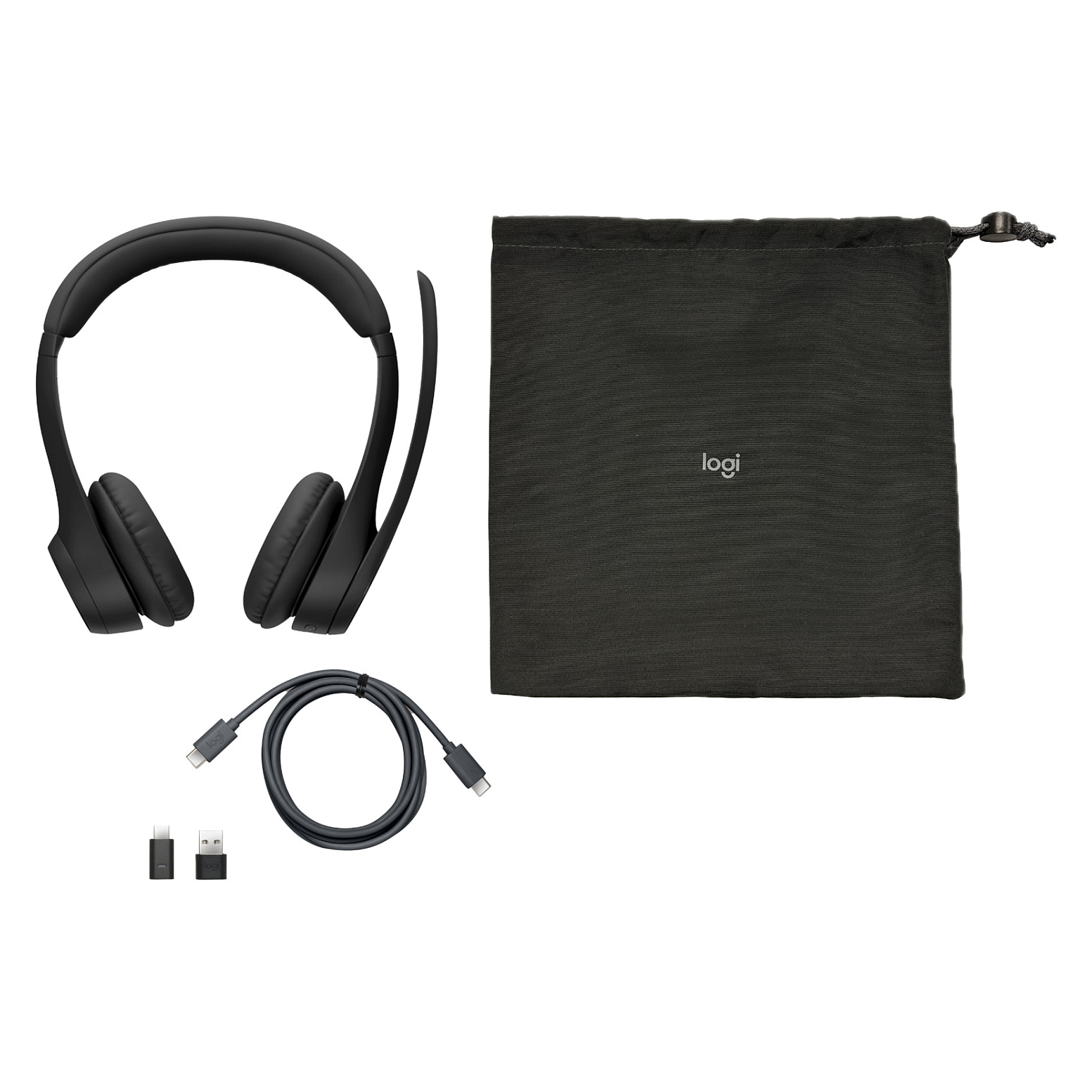 Kufje pa kabllo Logitech Zone 305 / Wireless / PlugC / EMEA28‑935 / Bundle Teams - Zezë - 7