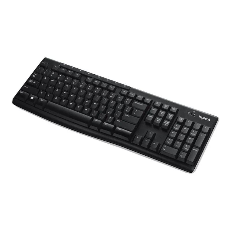 Tastierë Pa kabllo Logitech K270 / 2.4 GHz Unifying / Full-Size / QWERTY / Nordic - Zezë