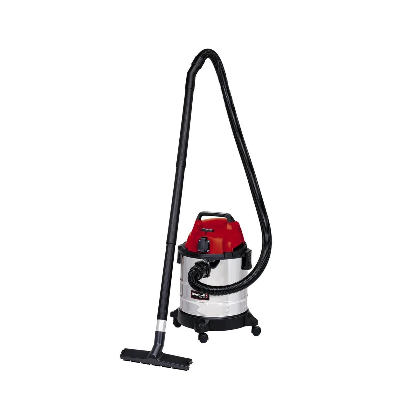 Fshesë me Korrent për Pastrim të Thatë dhe të Lagësht Einhell TC-VC 1820 SA, 1250W, 20L, 180mbar - Kuqe/Zezë