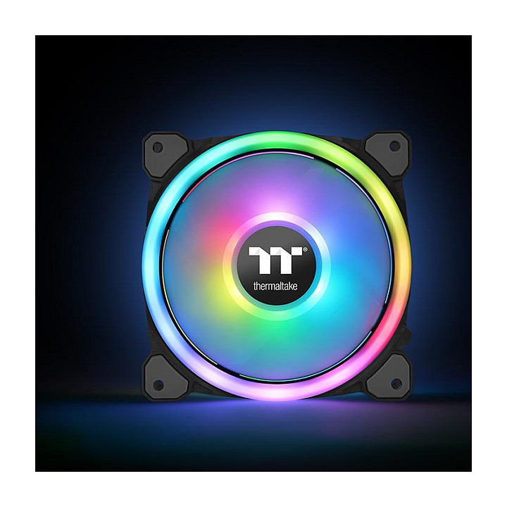 Ftohës për Kasë 120 mm Thermaltake Riing Trio 12 RGB 3-Pack - Bardhë - 7