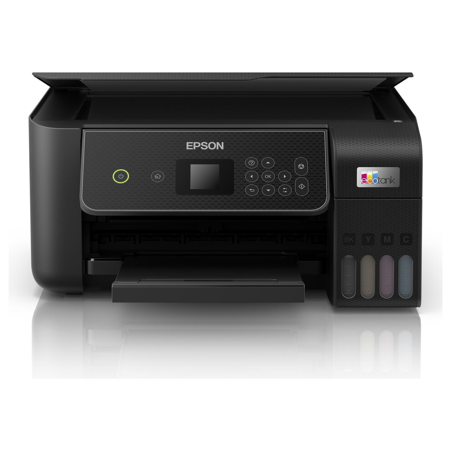 Printer Multifunksional Epson EcoTank ET-2871, Inkjet me Ngjyra, A4, 33ppm, 5760x1440DPI, Wi-Fi, USB 2.0 - Zezë