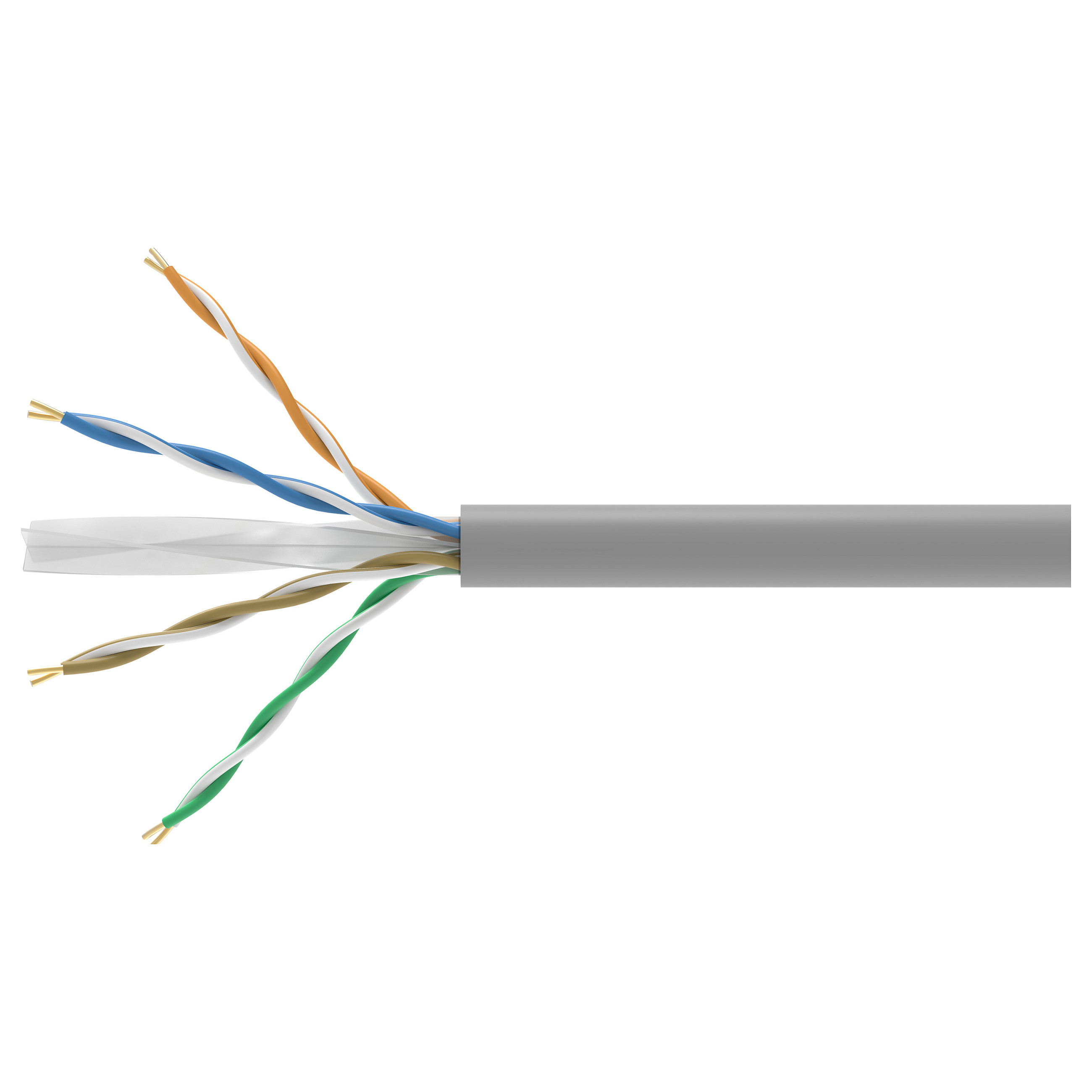 Kabllo për rrjet Equip Cat6 U/UTP / 305.00m / Eca / LSZH – Gri - 1