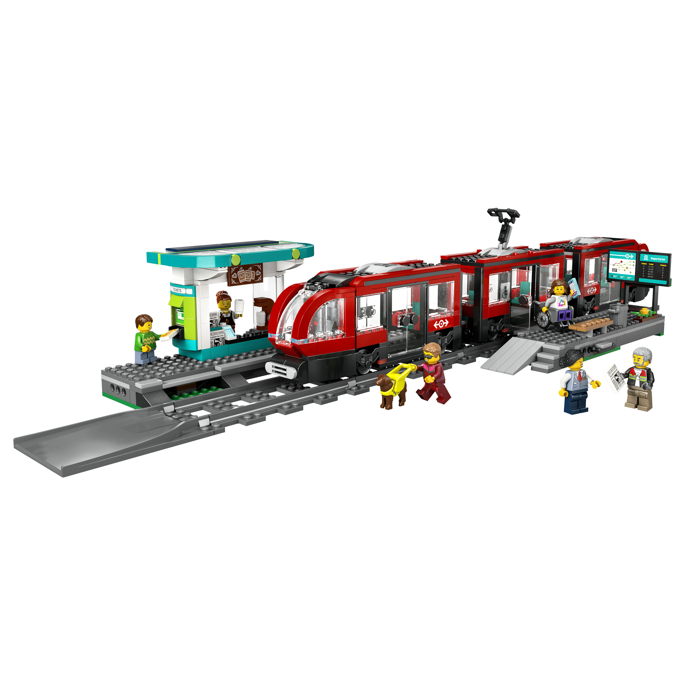 LEGO 60423 City: Tram with Stop - 5