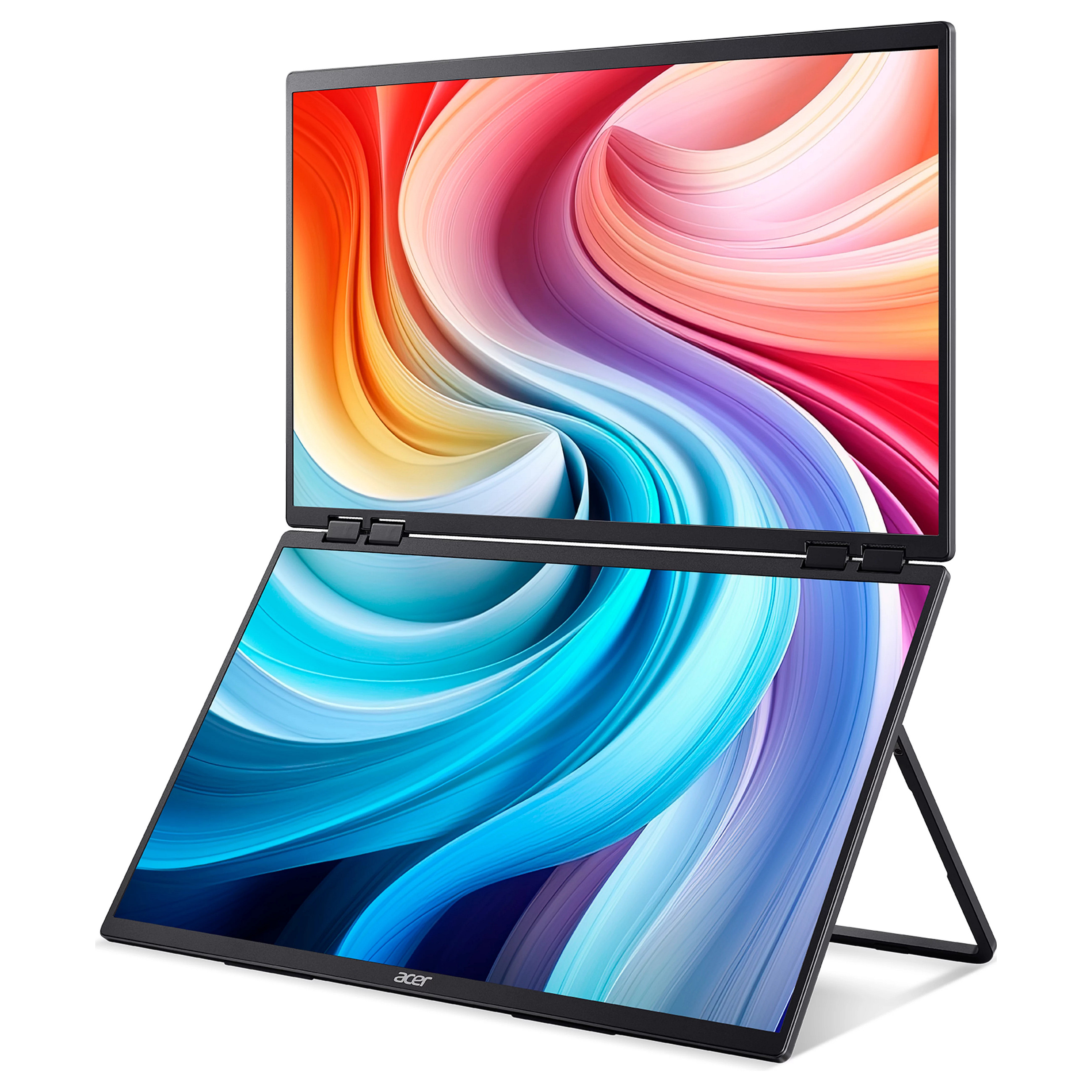 Monitor Portativ Acer PD243YEbmiuux / 23.8" / Full HD IPS / 100Hz / 4ms / HDMI+2xUSB-C - Zezë - 6