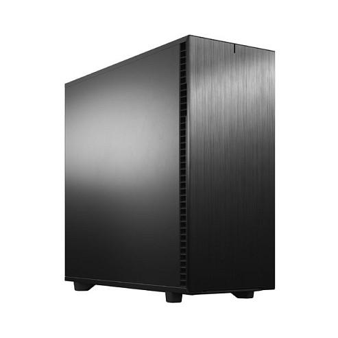 Kasë Fractal Design Define 7 XL / E-ATX Full-Tower / 2x140mm Dynamic X2 GP-14 (Para) + 1x140mm Dynamic X2 GP-14 (Prapa) / 4xUSB Type-A + USB Type-C / Panel Çeliku – Zezë