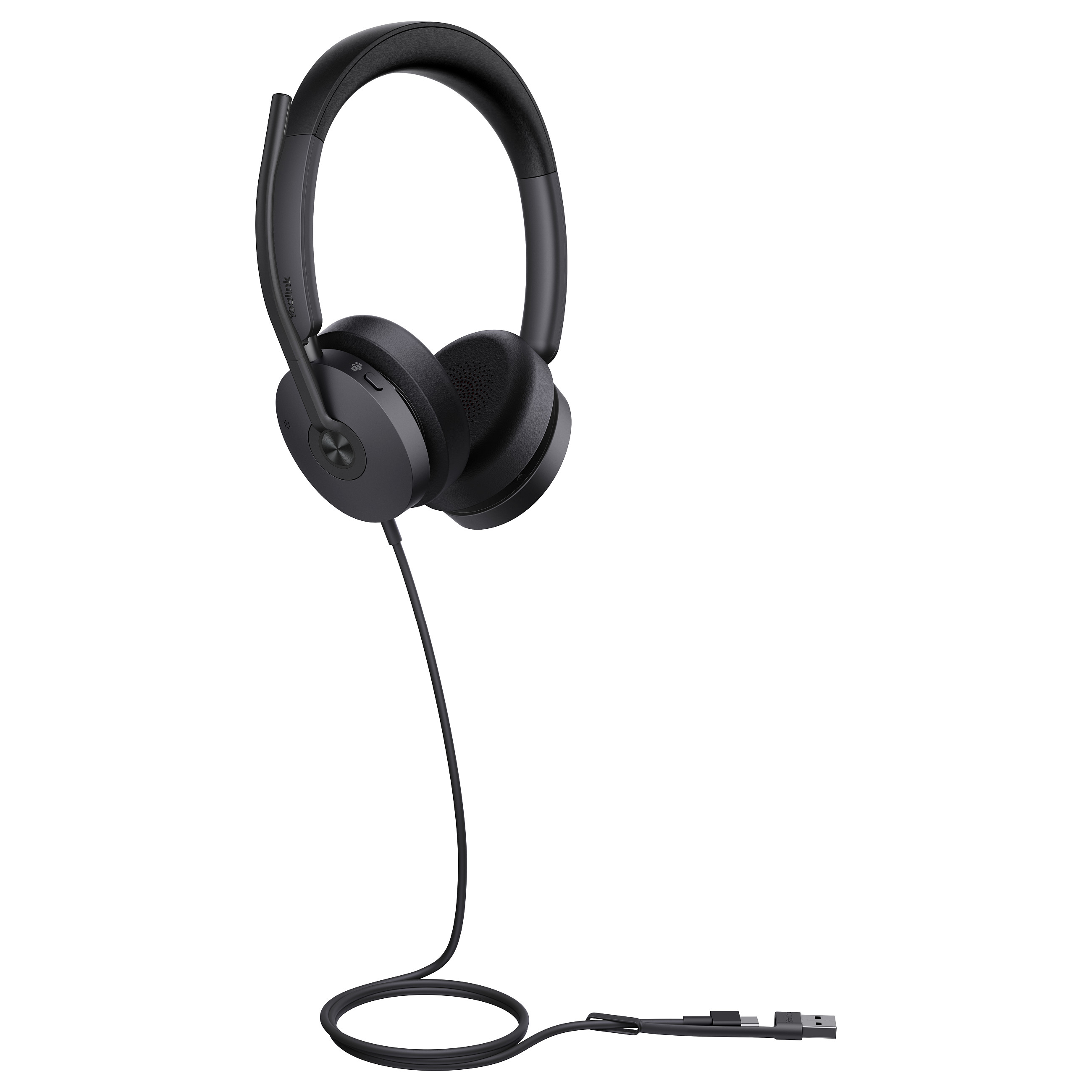 Kufje me Kabllo Yealink / UH48 / Dual Teams / USB‑C/A - Zezë - 6