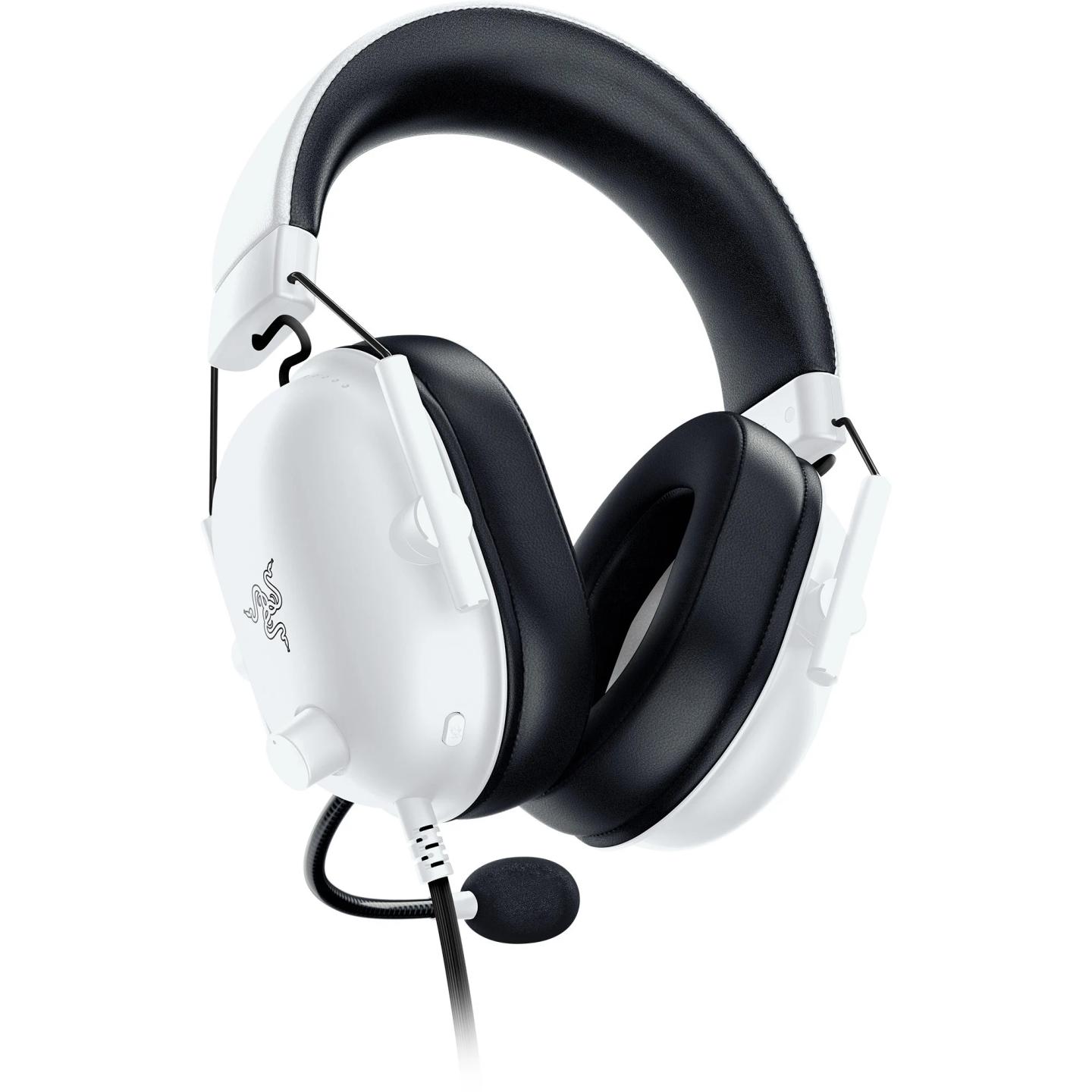 Kufje Gaming Razer BlackShark V2 X PlayStation Licensed / Wired / 3.5mm / TriForce 50mm / HyperClear Cardioid Mic - Bardhë - 3