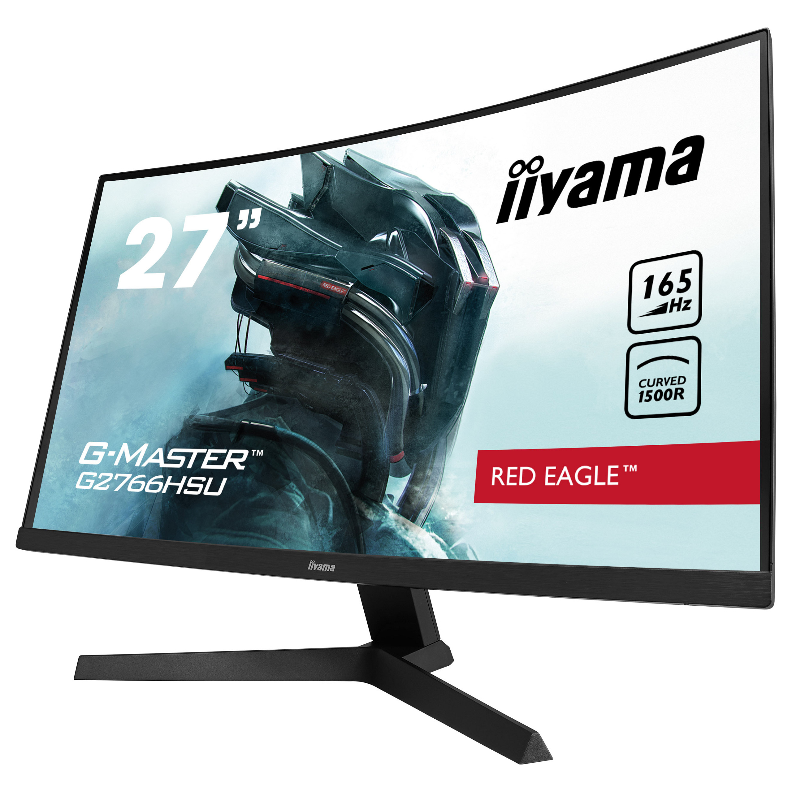 IIYAMA 68.6cm (27") G2766HSU-B1 16:9 2xHDMI+DP+USB Curved - 7