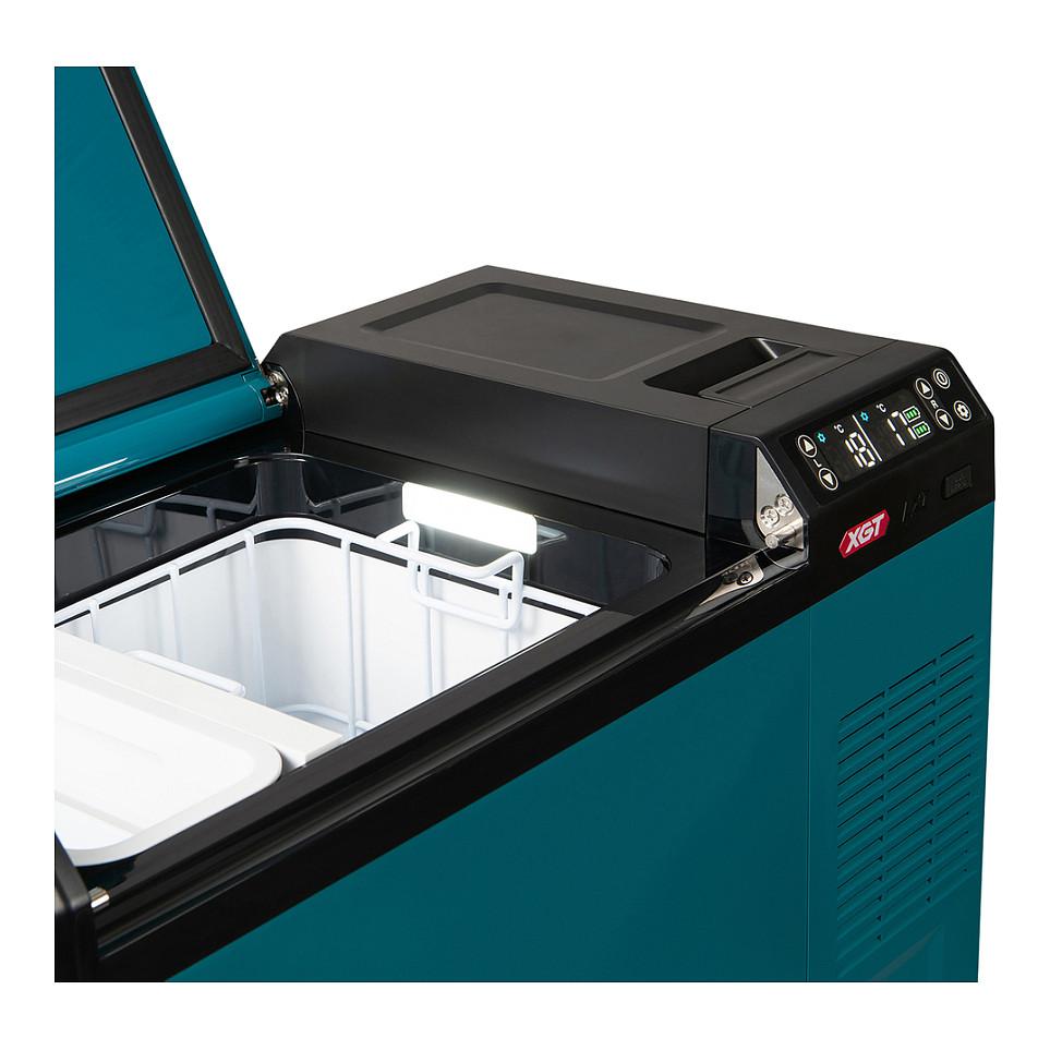 Frigorifer dhe Ngrohës Portativ Makita CW004GZ, 18V/40V, 29L, -18°C deri në 60°C - Blu/Zezë - 17