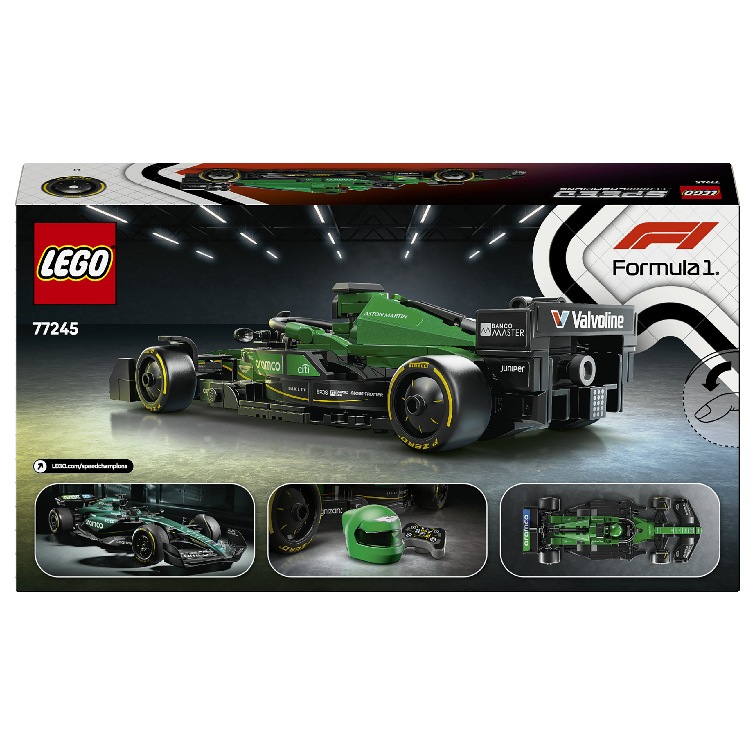 LEGO Speed Champions Aston Martin Aramco F1 AMR24 Rennauto 77245 - 12