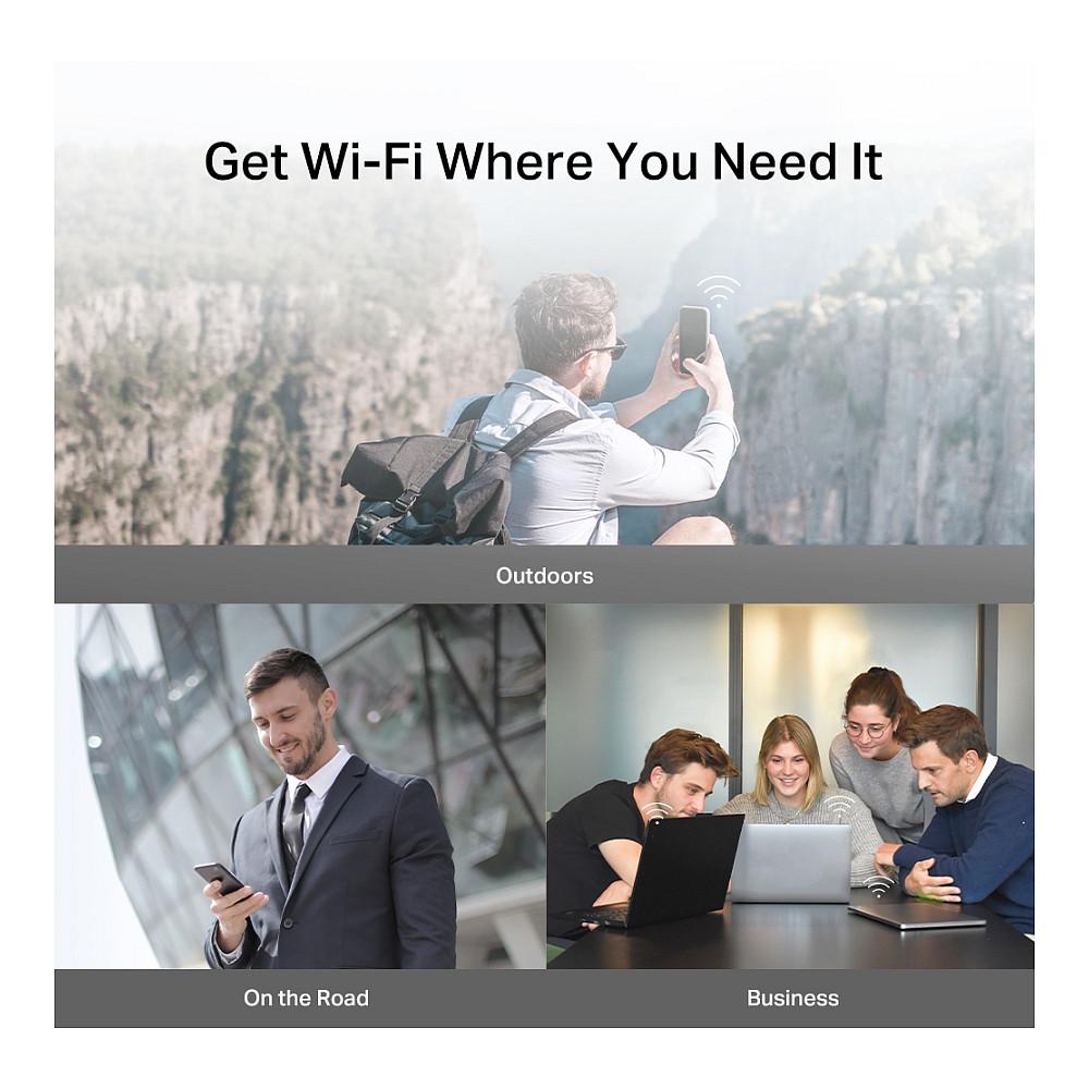 MERCUSYS, MT110, Ruter Portativ, 4G LTE, Wi-Fi 4, N150, Single-Band 2.4GHz, Nano-SIM, Bateri 2200mAh – Zezë - 8