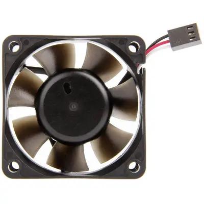 Ftohës për Kasë Noiseblocker BlackSilent Pro Fan PR-1 / 60mm / 25mm / 1800 RPM / 10.7 dBA / NB-NanoSLI 2 / 3-Pin – Zezë - 1