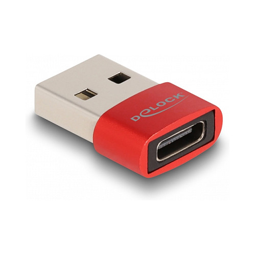 Adapter USB DELOCK 2.0 Type‑A Plug to Type‑C Socket - Kuqe - 2