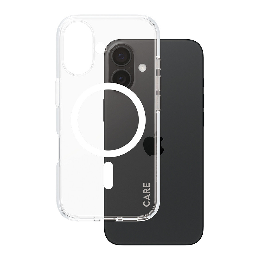 Aksesorë për telefon CARE by PanzerGlass Urban Combat / Case / MagSafe / iPhone 16 - Transparente