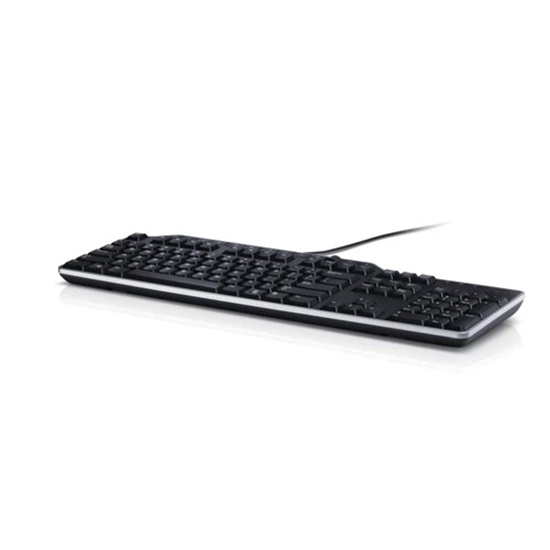 Tastierë me kabllo Dell KB-522 Business Multimedia / USB / US-Euro QWERTY - Zezë - 4