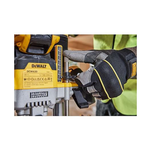 Frezë me Bateri DeWALT DCW620NT-XJ, 18V, Brushless, 11000–23000rpm, 70mm, 63mm - Zezë/Verdhë - 23