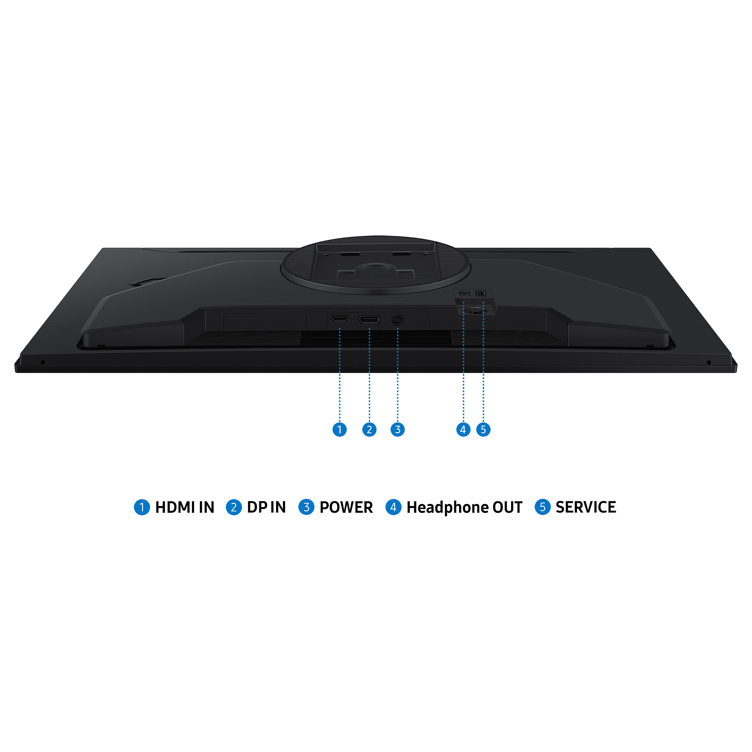 Monitor Gaming Samsung Odyssey G5 G50F / 27"/ Quad HD IPS LCD / 180Hz / 1ms / HDMI+DP - Zezë - 15