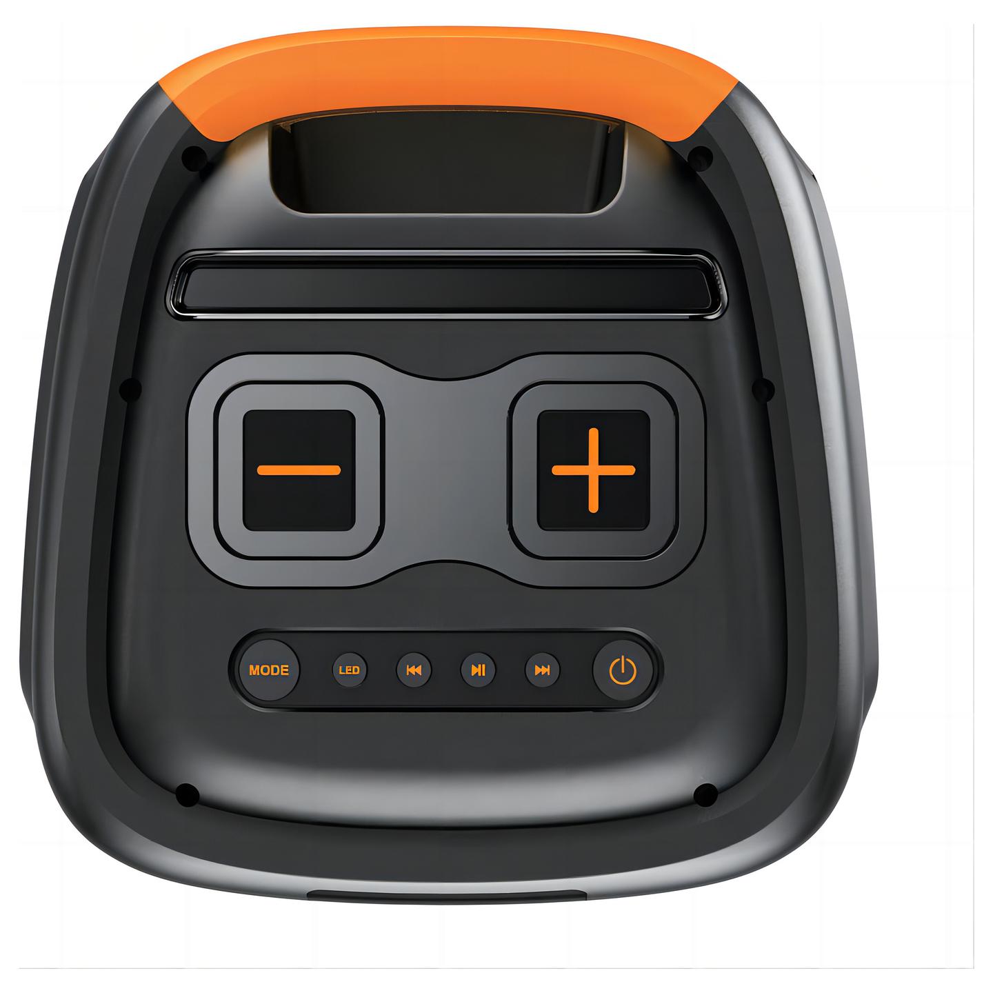 Altoparlant Denver TSP-456, 600W, 60W RMS, Bluetooth 5.0, USB, MicroSD, AUX, TWS, LED - Zezë - 3