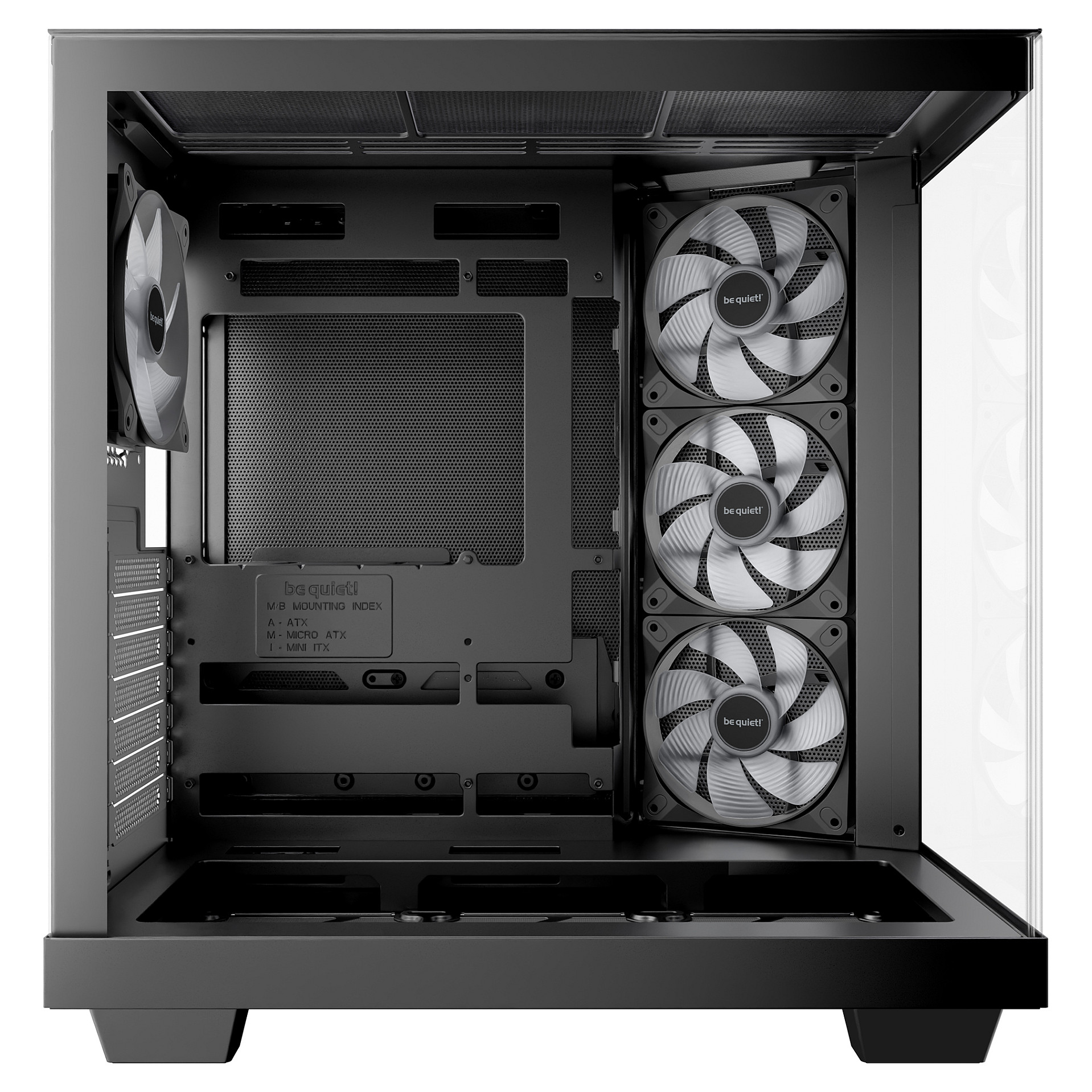 Kasë Midi be quiet! Light Base 500 LX – Zezë - 7