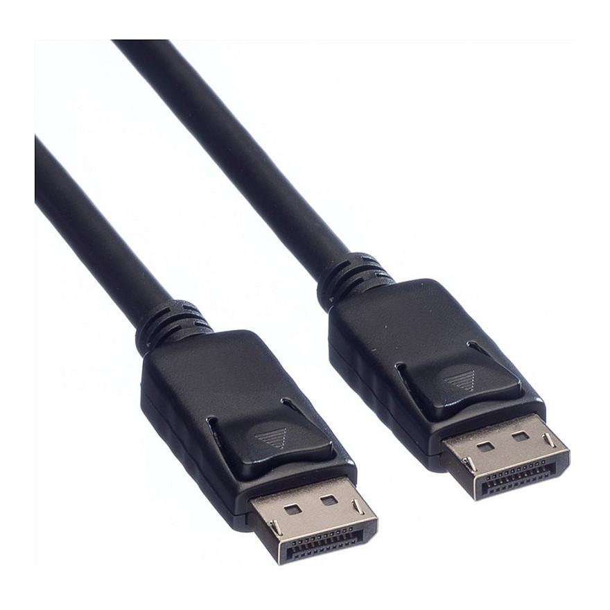 Kabllo DisplayPort ROLINE 11.04.5629 / DisplayPort 1.2 / 1.5m / 4K - Zezë - 3