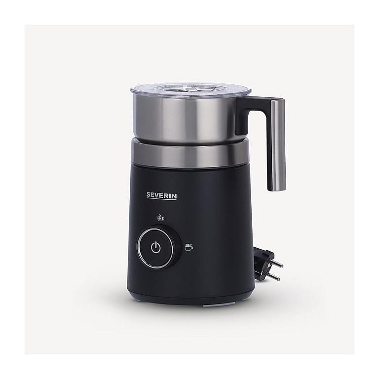 Shkumues dhe Ngrohës Qumështi Severin SM 3585, 0.5L, 500W, Induksion, 3 Programe, Funksion për Çokollatë – Zezë, Argjend - 2