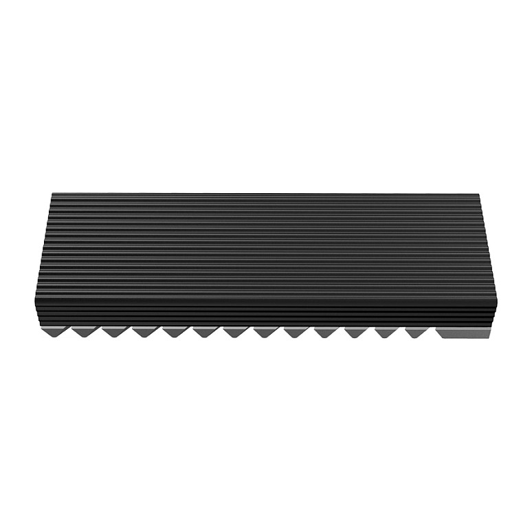 Ftohës Pasiv për M.2 SSD Jonsbo M.2-3 / M.2 2280 / Single-Sided / 2× Thermal Pad – Gri - 4