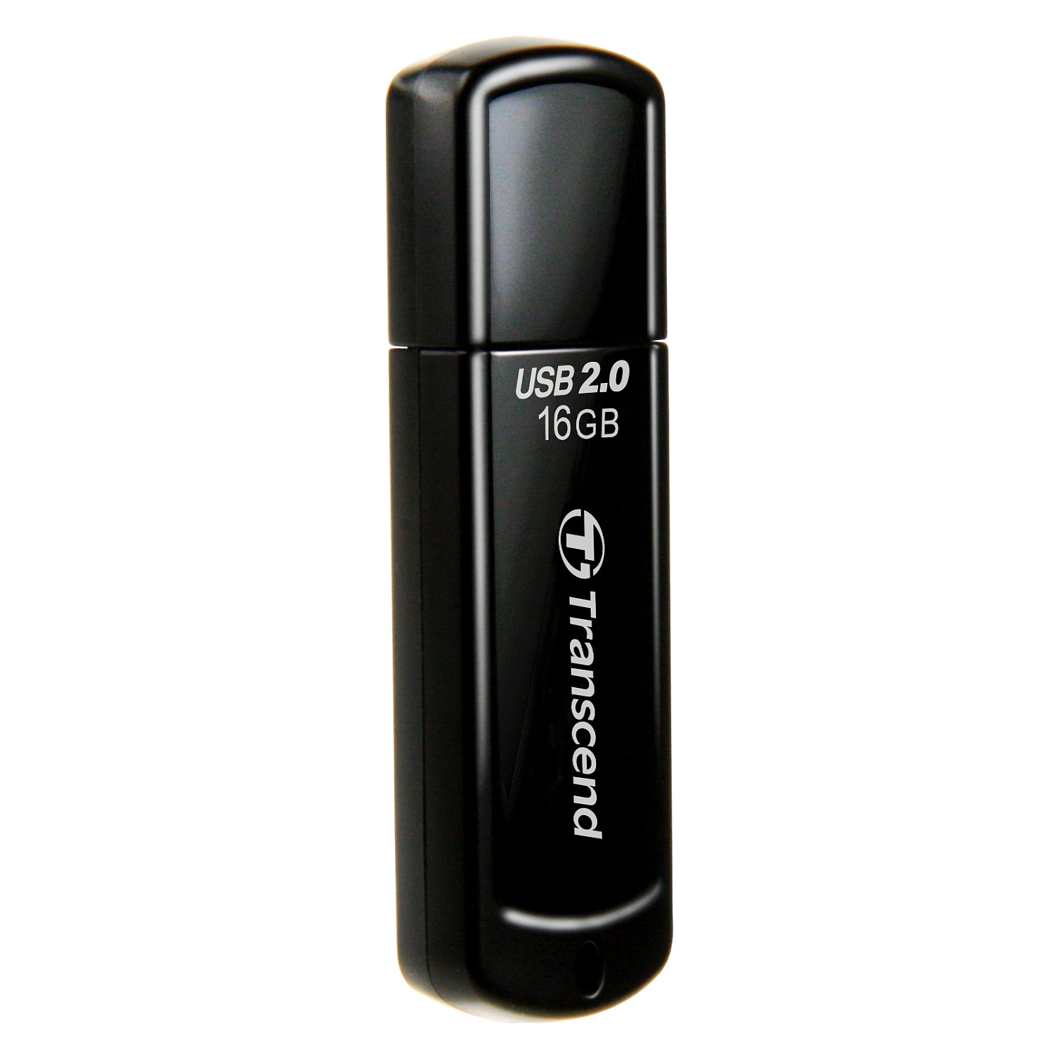 USB STICK 16GB USB 2.0 Transcend JetFlash 350, e zezë - 4
