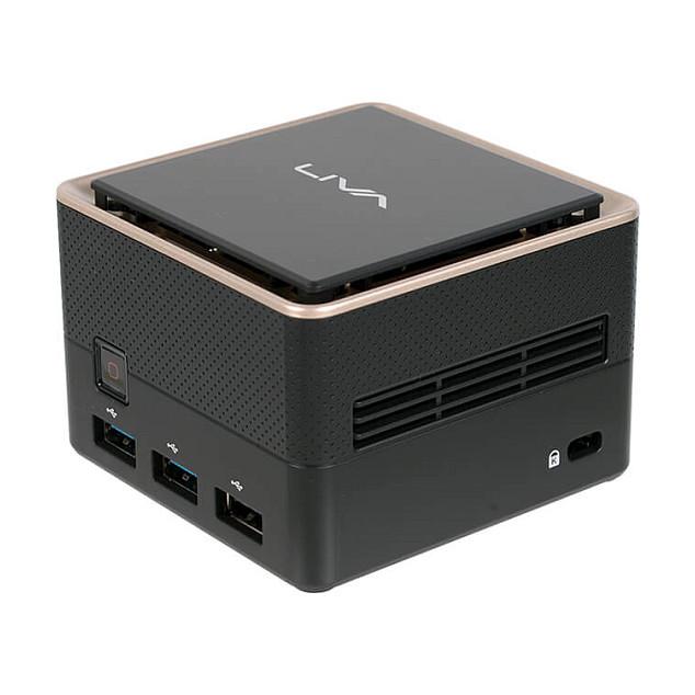 Mini Kompjuter ECS LIVA Q3 Plus, Ryzen R1505G, 4GB DDR4, 64GB, Radeon Vega 3 - Zezë
