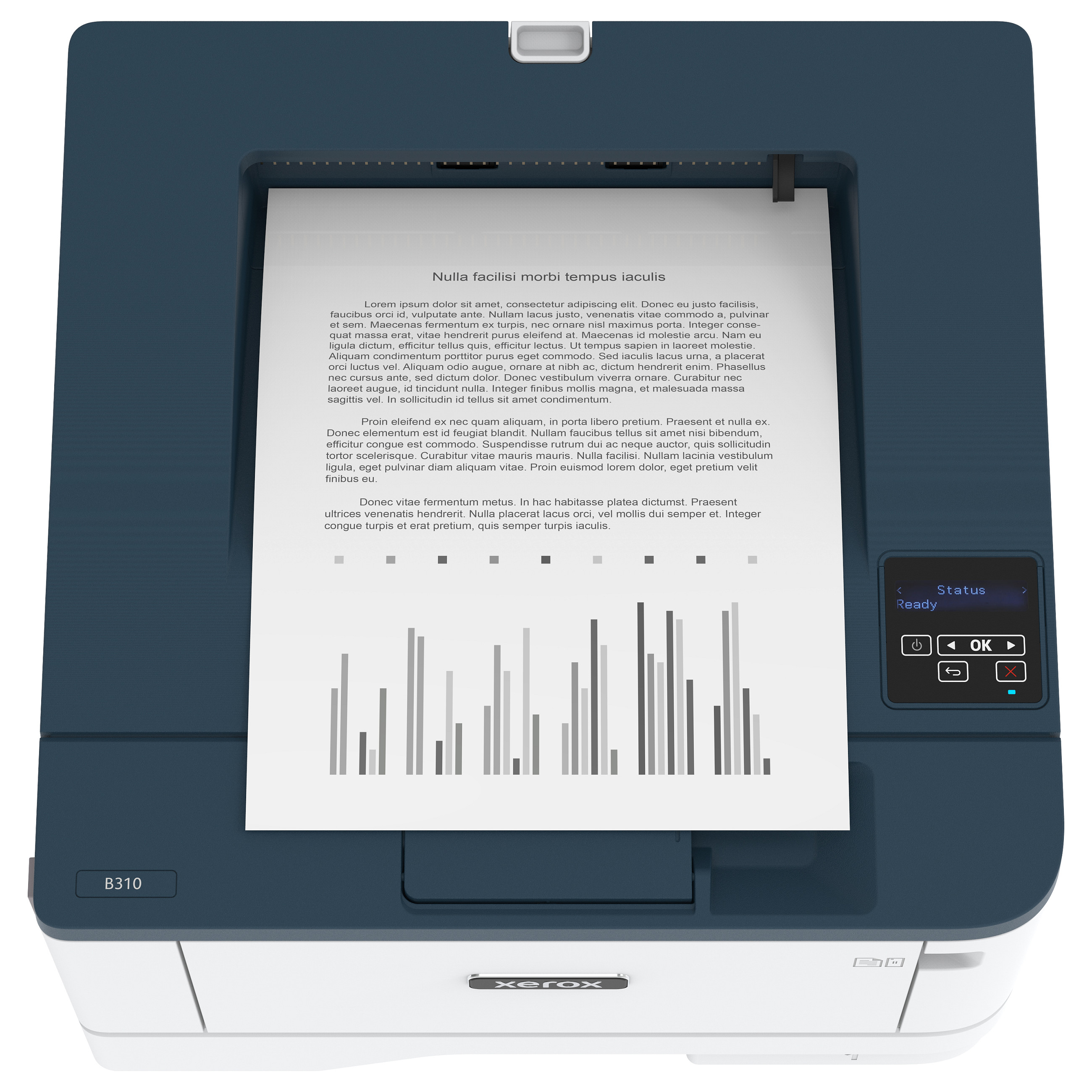 Printer Laser Xerox B310 / 40ppm / 2400dpi / A4 / LAN WLAN - Bardhë - 2
