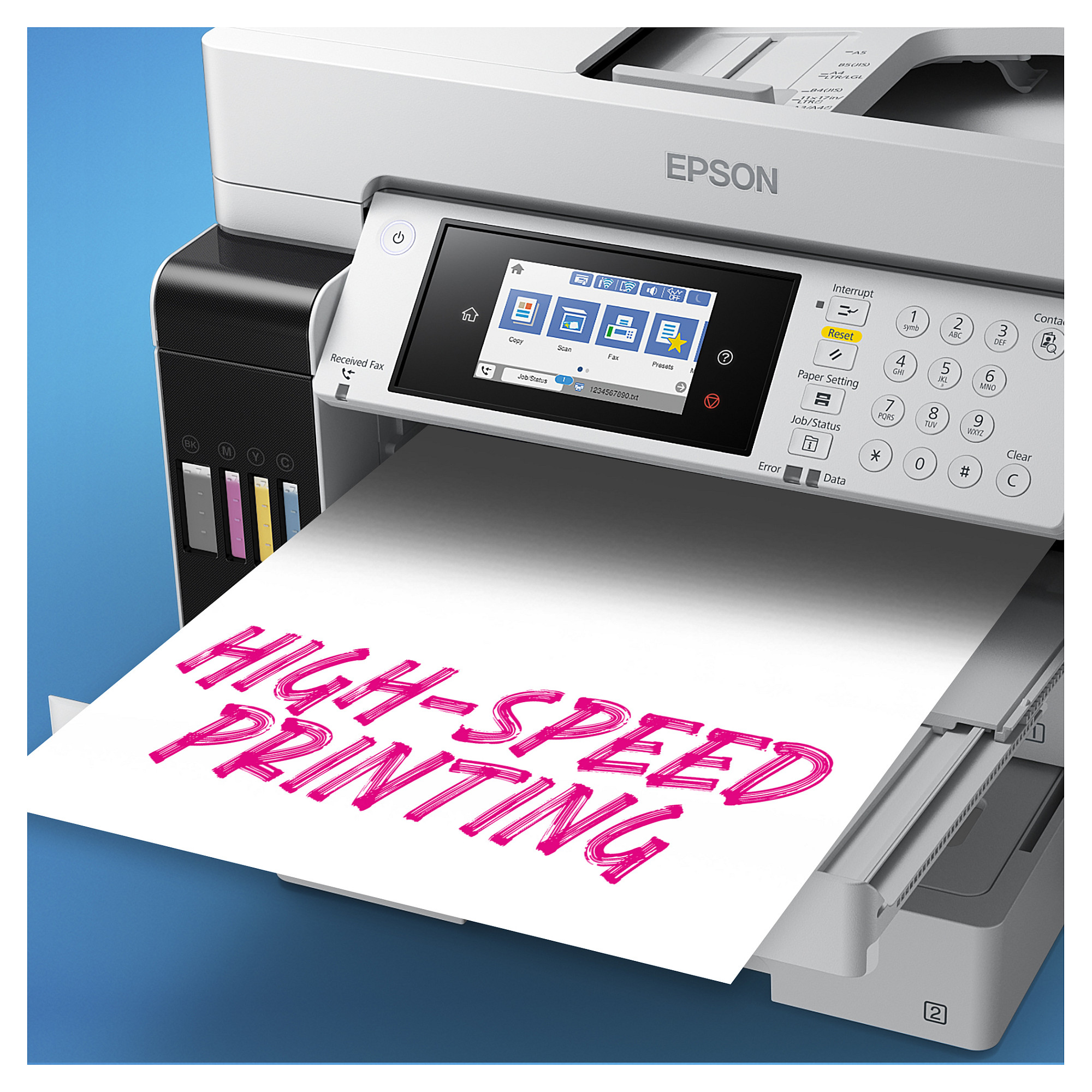 Printer Inkjet Epson EcoTank Pro ET-16685 A3 Ink Tank - 8