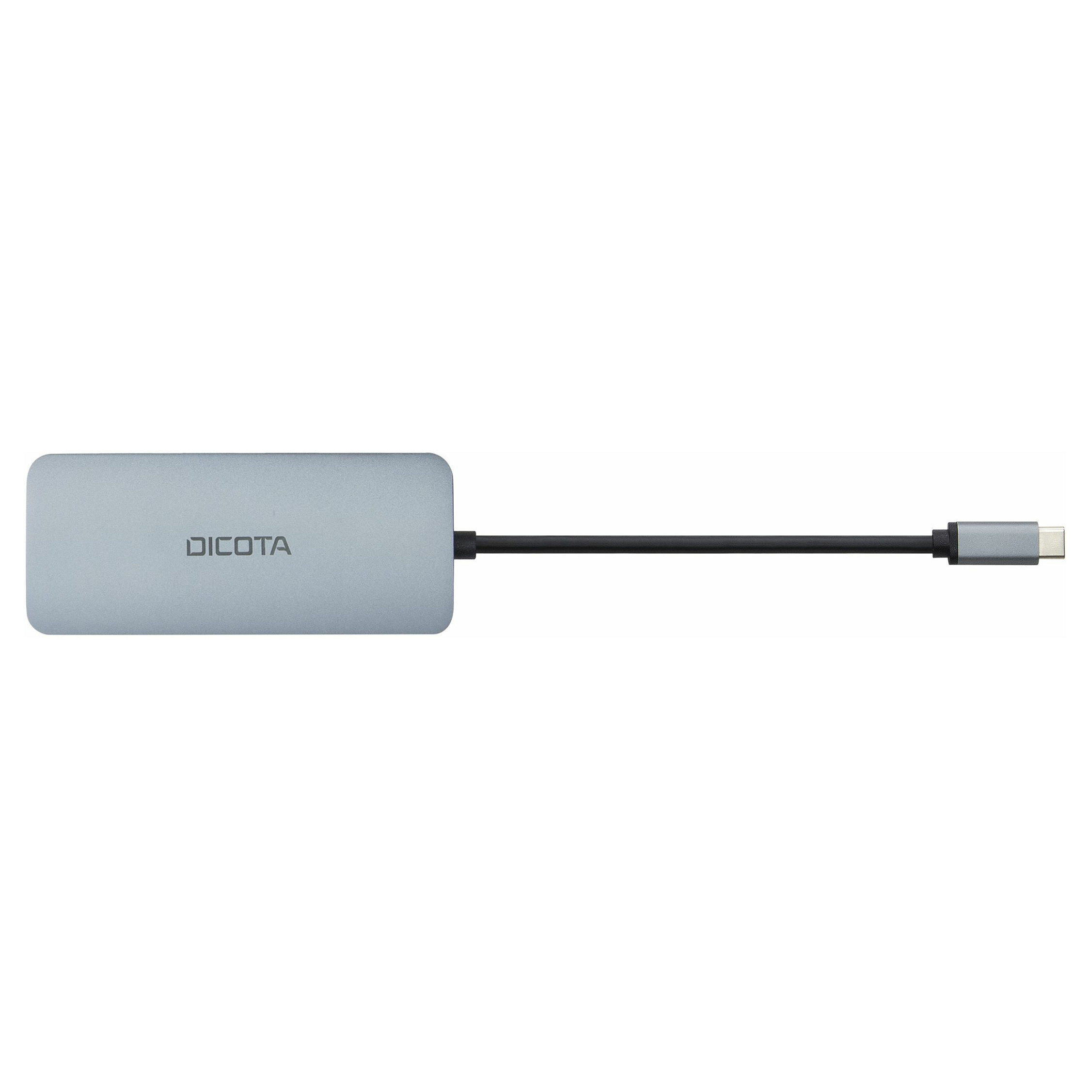 Docking Station D Dicota USB-C 8-in-1 Multi Hub 4K PD 100W silver - 4