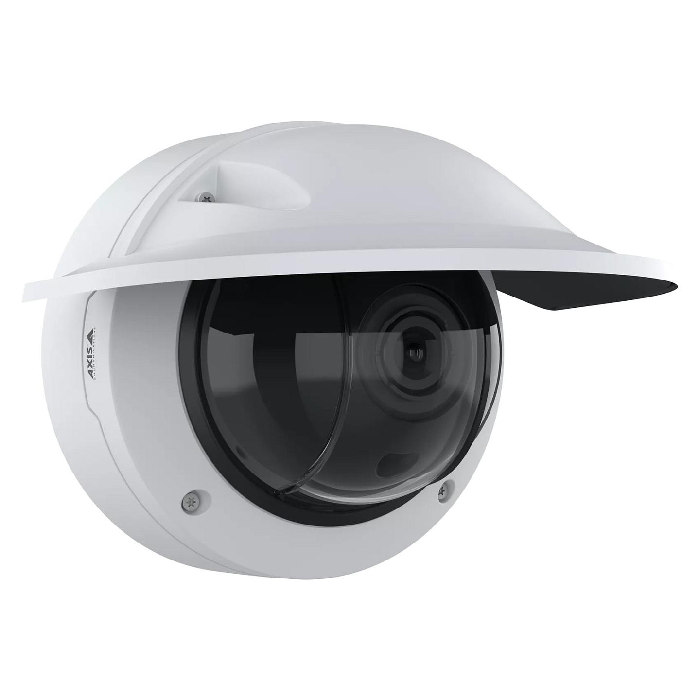 Kamerë Sigurie IP CCTV Axis Q3558-LVE, 8MP, 6.3–13mm, 104–48.9°, 2× Zoom Optik, Lightfinder 2.0, IR, Forensic WDR, H.265, PoE, MicroSD, IP66, IP6K9K, IK10 - Bardhë - 3