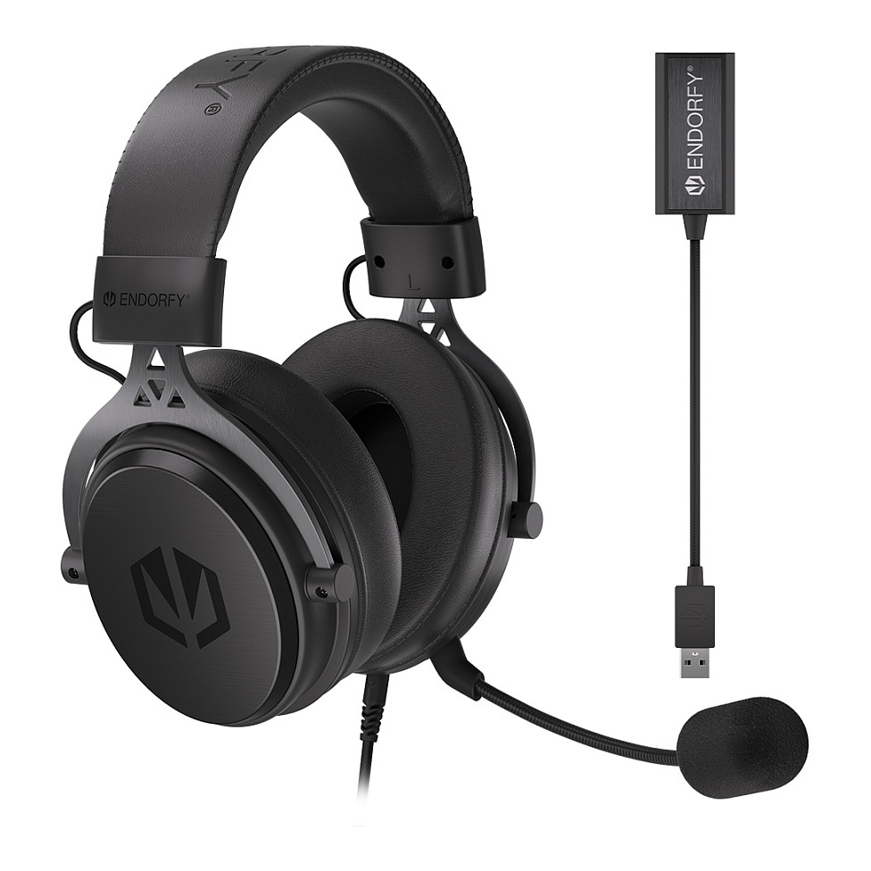 Kufje Gaming ENDORFY VIRO Plus USB / Stereo / 20–20.000 Hz / 2.9 m - Zezë