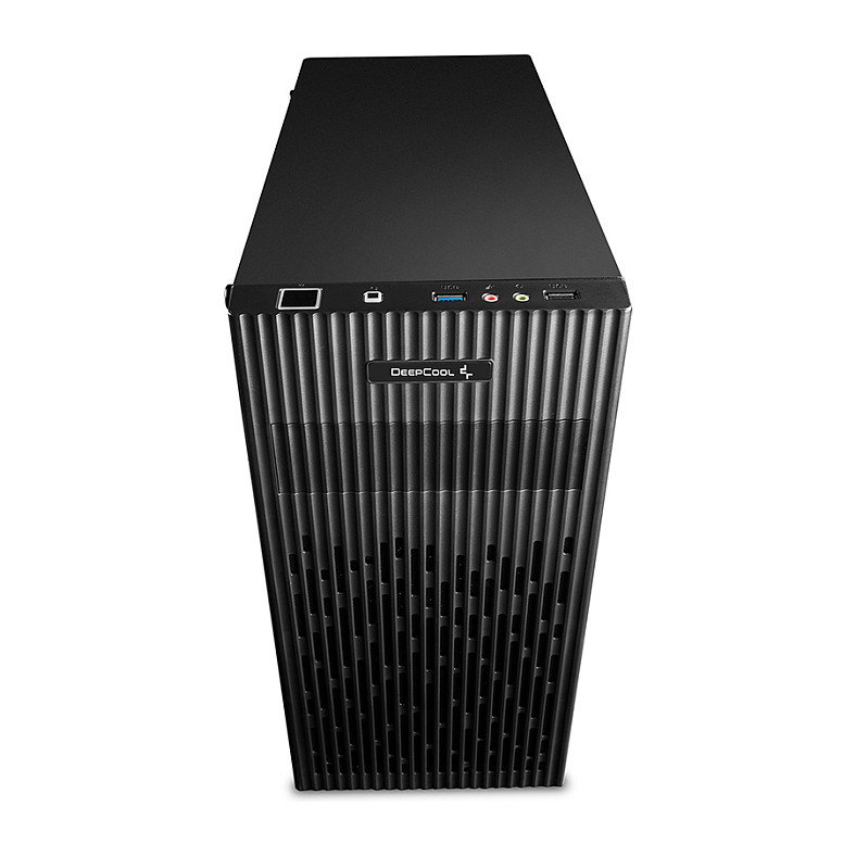 Kasë PC DeepCool MATREXX 30 SI / Mini Tower / Micro ATX / 1x 120mm Fan Support / 120mm Radiator / Mesh Front - Zezë - 6