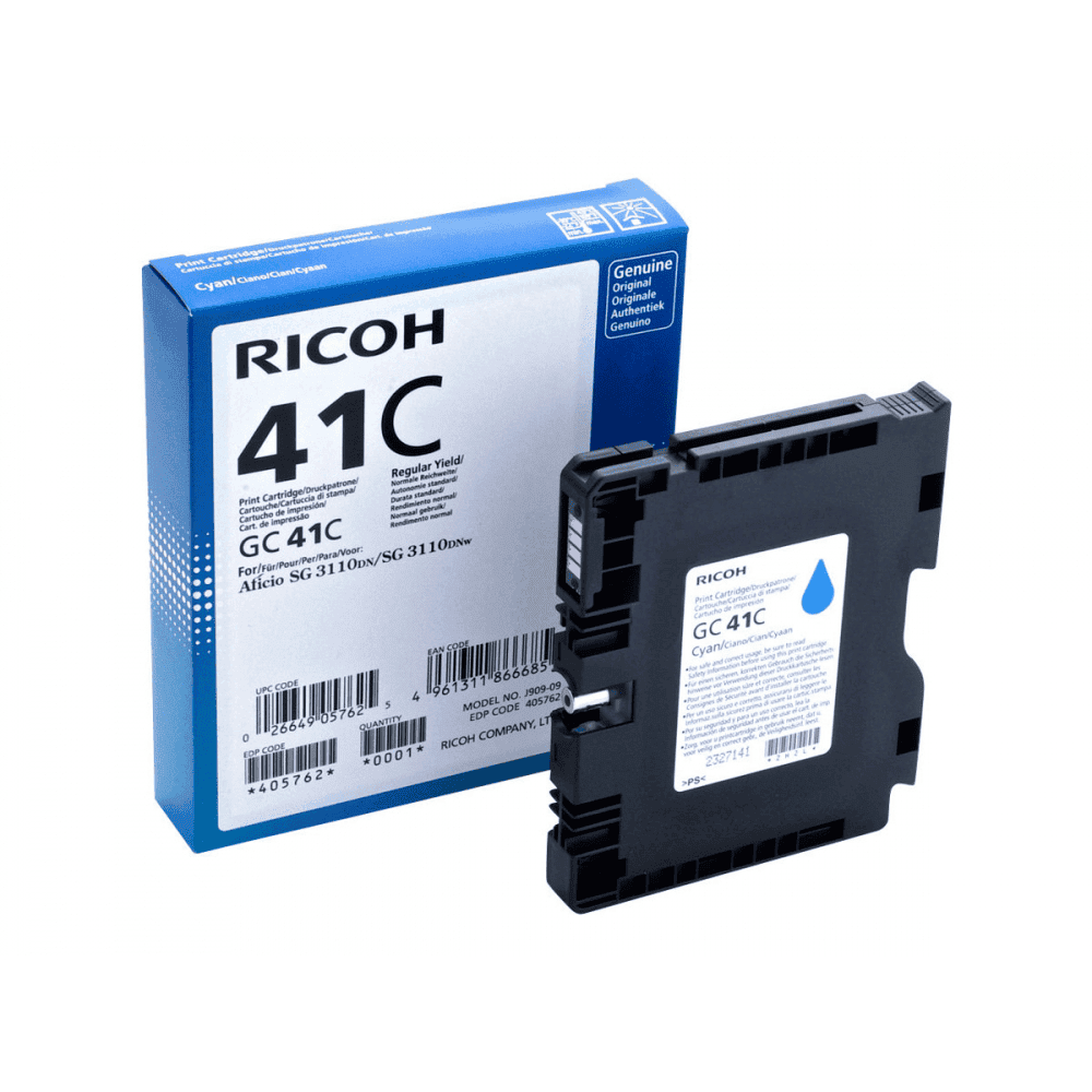 Ink Ricoh GC41C / 405762 – Blu - 1