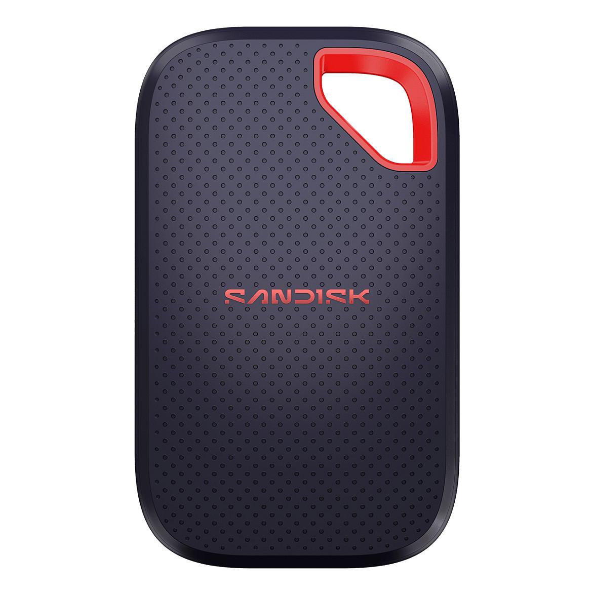 SSD e Jashtme SanDisk Extreme Portable SSD V3 SDSSDE70-4T00-G25 / 4TB / USB 3.2 Gen 2x2 / 2000MB/s Read / IP65 - Gri e errët