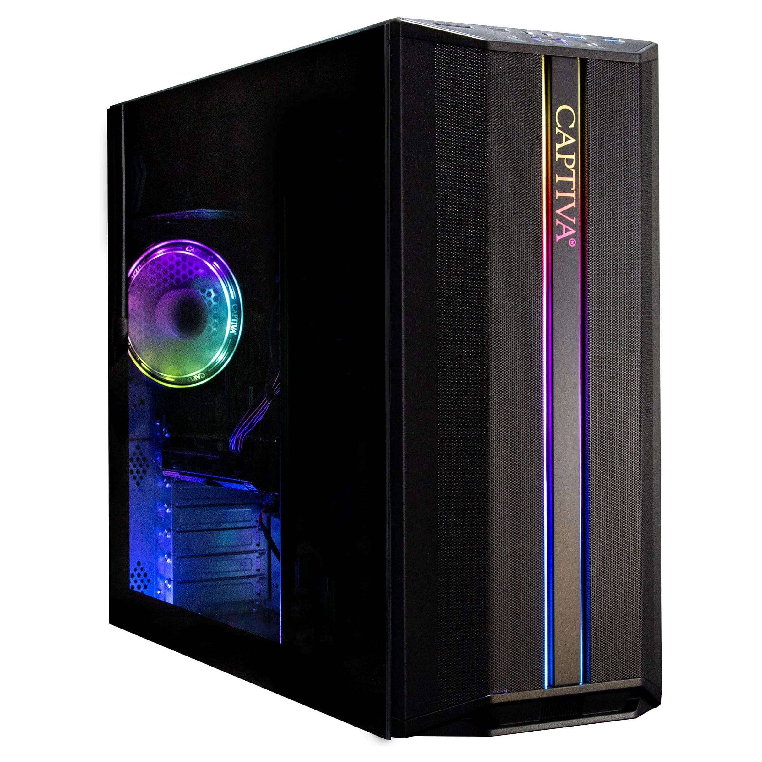 Kompjuter Gaming Captiva Advanced Gaming R92-769 / AMD Ryzen 7 5700X / 32GB DDR4 / 1TB / RTX 5060 Ti 8GB - Zezë - 3