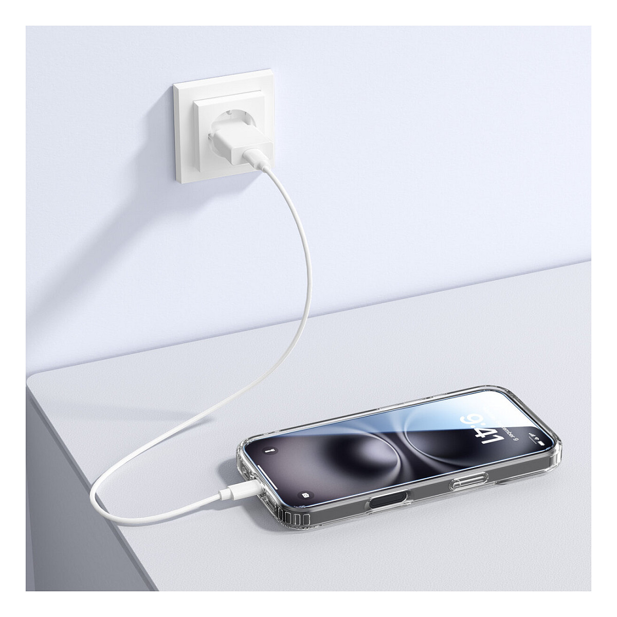 Aksesorë për telefon 4smarts 541556 / 3 në 1 / MagSafe / iPhone 17 - Transparente - 3